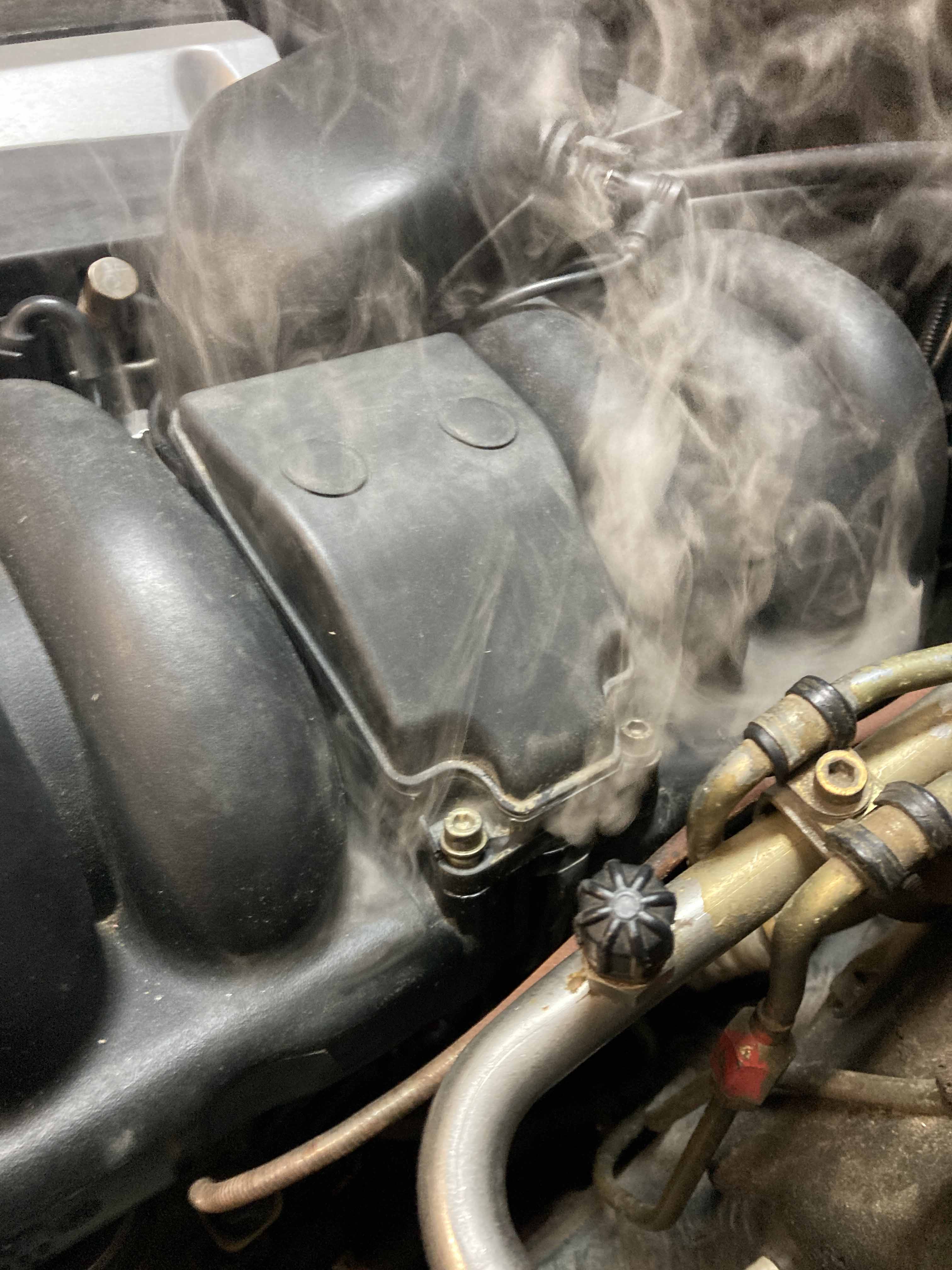 1995 E320 Smoke Test