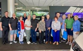 Bluegrass Stars and Cincinnati sections at James Motors